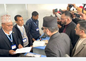 झापामा निर्वाचनको रौनकः पाँच क्षेत्रमा ९० उम्मेदवारको मनोनयन दर्ता